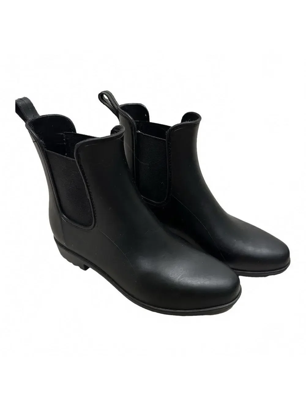 A New Day Waterproof Chelsea Rain Boots Black